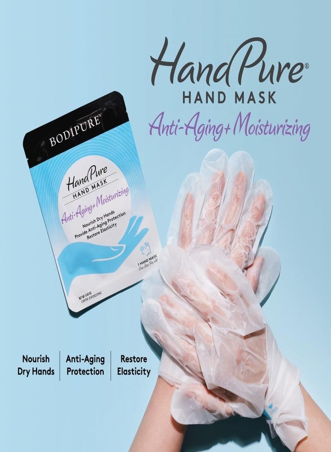 Bodipure HandPure Moisturizing Hand Gloves Manicure Kit Soft Hand Mask & Manicure Gloves - Moisturizing Hand and Nail Treatment And Strengthener (50 Packs) - Image 4